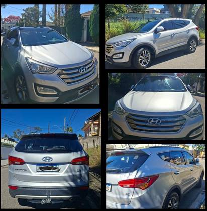 HYUNDAI SANTA FÉ 3.3 MPFI 4X4 7 LUGARES V6 270CV GASOLINA 4P AUTOMÁTICO HYUNDAI SANTA FÉ 3.3 MPFI 4X4 7 LUGARES V6 270CV GASOLINA 4P AUTOMÁTICO